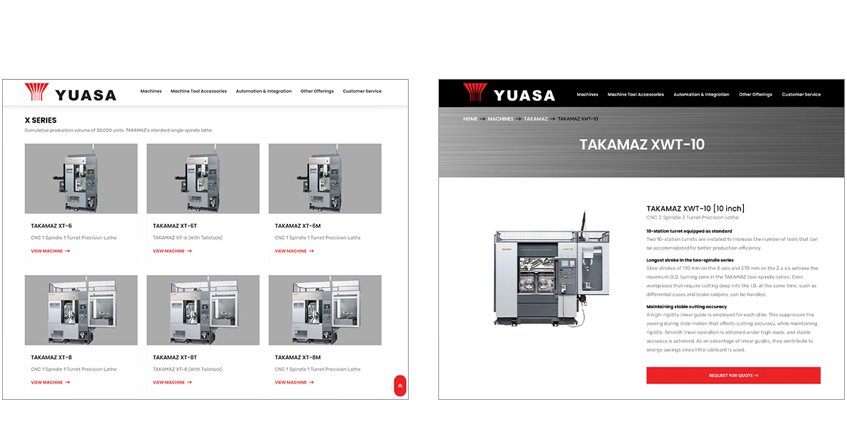 yuasa website