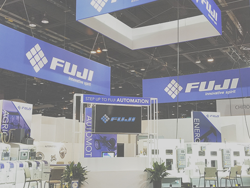 Fuji IMTS trade show exhibit